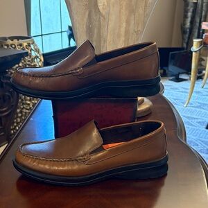 ROCKPORT Brown Leather Men's Loafers size 9.5